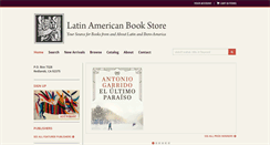 Desktop Screenshot of latinamericanbooks.com